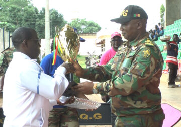 Le 1er Bataillon d’intervention sacré champion au championnat inter formation du Quartier Général