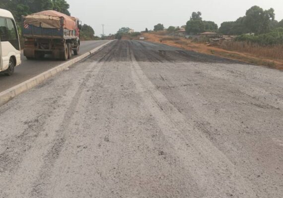 Dédoublement de la pénétrante Nord de Yaoundé : le renforcement de la portance de la chaussée engagé