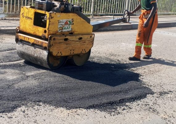 Entretien de la route Edéa-Kribi : SOMAF poursuit la levée des réserves après la pré-réception technique des travaux réalisés