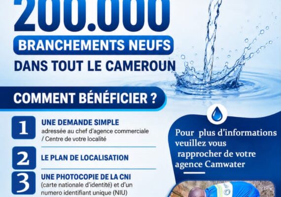 Cameroun : la campagne en continu de CAMWATER